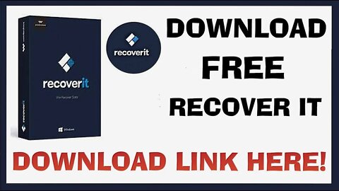 Wondershare Recoverit 2021 | FREE download | Crack