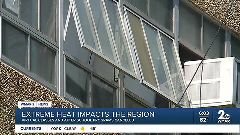 Extreme heat impacts the region