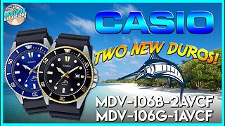 Two New Duros! | The Budget Casio Gets A Facelift MDV-106B-2AVCF | MDV-106G-1AVCF Unbox & Review