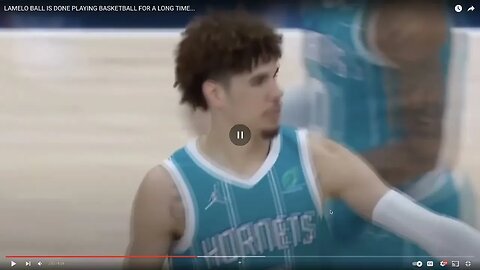 lamelo ball is done playing basketball for a long time part 2