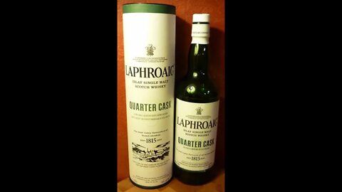 Whiskey Review #102: Laphroaig Quarter Cask Single Malt Scotch