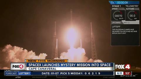 SpaceX launches secretive Zuma spacecraft