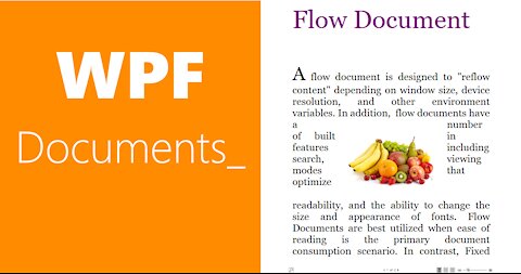 WPF Documents | Flow Documents-ii | Documents in WPF