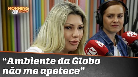 “Eu não gostei de trabalhar na Globo. A maioria lá não é de verdade”, diz Antonia Fontenelle