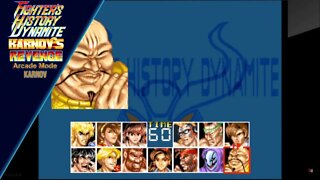 Fighter's History Dynamite (Karnov's Revenge) - Arcade Mode - Karnov