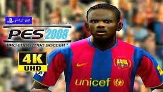 PES 2008 PS2 4k