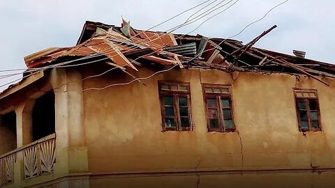Heavy rainfall reportedly destroys over 100 buildings renders several people homeless in Ekiti State