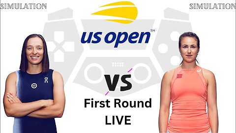 Iga Swiatek vs Rebecca Peterson | US Open Tennis 2023 | First Round Match Live Simulation