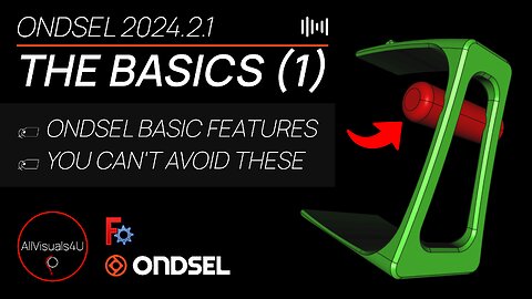 ⚠ Features You CANNOT Avoid In Ondsel & FreeCAD - Ondsel Tutorial - Free 3D CAD Software | #Shorts