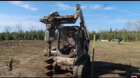 Digging the Holes for Our Solar Stanchion | Prep Work for Solar Build