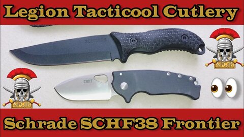Schrade SCHF38 Frontier Fixed Blade. LIKE SHARE SUBSCRIBE COMMENT and SHOUTOUT! Hit the LIKE button!