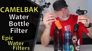 Camelbak Water Bottle Filter and Cap by Epic Water Filters