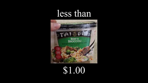 Tai Pei frozen meal #shorts #food #budget #cooking #mealprep #savings
