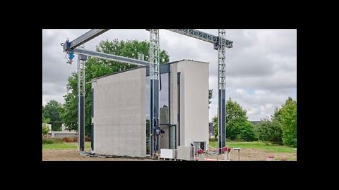 Watch a 3D Printer Spit Out an Entire Two Story House