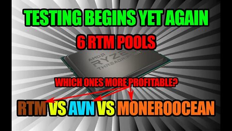 Testing Has Started!! | Best Raptoreum Pool | RTM VS AVN VS MoneroOcean