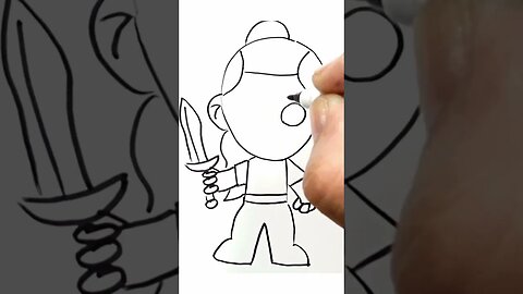 How to draw and paint Marvel's Valkyrie #shorts