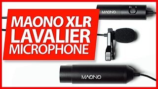 MAONO AU-XLR20 Lavalier: Inexpensive XLR Lavalier Microphone