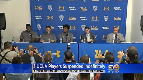 President Trump Intervenes for UCLA Thieves