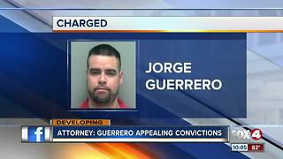 Guerrero appealing convictions