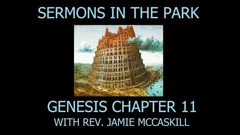 Rev. Jamie McCaskill Sermons in The Park 156