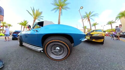 1965 Chevy Corvette - Promenade at Sunset Walk - Kissimmee, Florida #chevycorvette #insta360