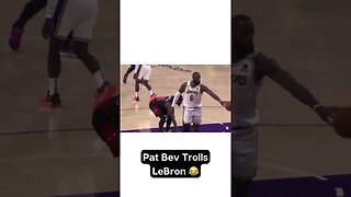 Patrick Beverly Trolls LeBron 😂