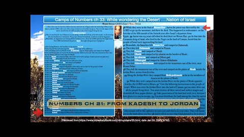 Numbers 21: From Kadesh to Jordan.... and the beat goes on...
