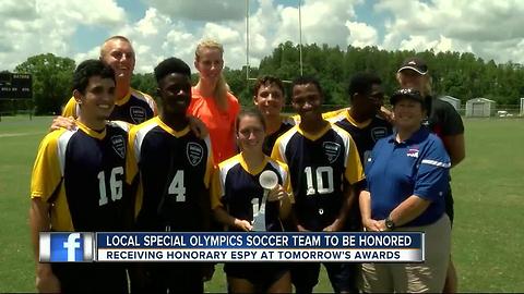 Local Special Olympics soccer team to be honored