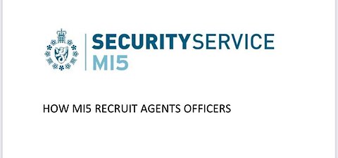 Mi5 Officer David Shayler explains how SIS recruit people