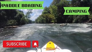 River camping (Paddle Board)
