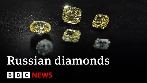 Russian diamonds set for ban under new EU sanctions | BBC News #Russia #Ukraine #BBCNews