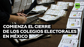 Comienza el cierre de los colegios electorales en México