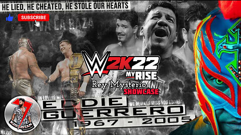 wwe 2k22 Rey Mysterio showcase | in loving memory of Eddie Guerrero | gameplay trailer.