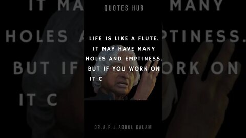 One of the Most Inspiring Quotes from APJ Abdul Kalam || #quotes || #shorts