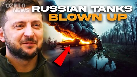 A Historic Success in Bakhmut! The Most Powerful Russian Tanks Blown Up in Bakhmut!