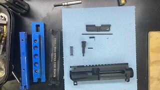 Step by step AR15 upper receiver assembly