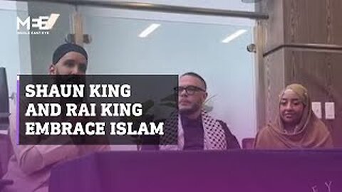 US writer and activist Shaun King has embraced Islam with his wife Rai