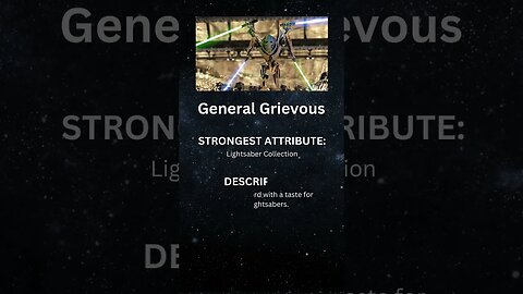 Star Wars Character Spotlight: General Grievous #shorts