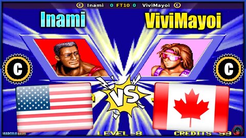 Windjammers (Inami Vs. ViviMayoi) [U.S.A. Vs. Canada]