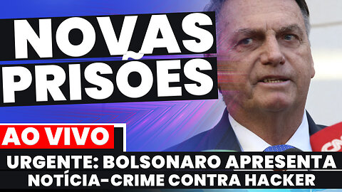 🚨ACABOU DE ACONTECER: NOVAS PRISÕES | BOLSONARO ENTRA COM QUEIXA-CRIME CONTRA HACKER DA SHOPEE