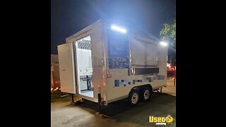 Nicely Equipped - 2022 - 8' x 14' Street Food Concession Trailer for Sale in Texas