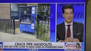 Crack pipe, vending machines installed in liberal cities ￼