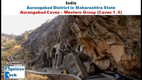 Aurangabad Caves - Western Group (1/2) : Cave Temples so old, no one knows anything for sure