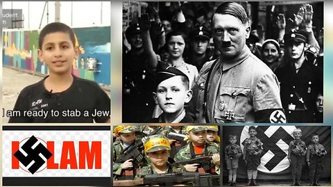 LIKE THEIR NAZI PROGENITORS MUSLIM BROTHERHOOD HAMAS TEACHES CHILDREN TO HATE JEWS: OBJECTS OF WAR