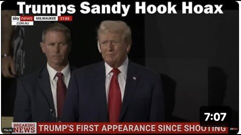 TRUMPS SANDY HOOK HOAX