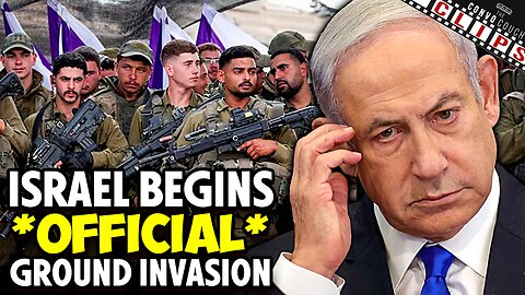 Israel Begins Official Ground Invasion