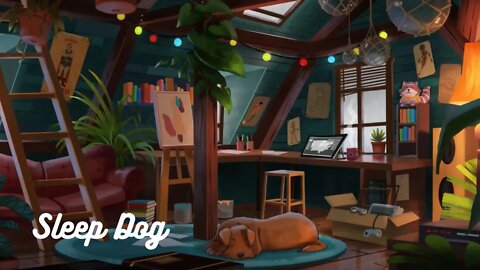 Sleep Dog | Relax and Fall Asleep with LoFi Beats (Relaxe e Adormeça com LoFi Beats)