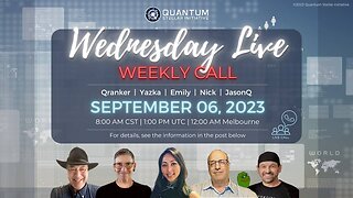 QSI Weekly Wednesday Panel Call - Prigozhin (Wagner) Interview Review Part 1 (Sept 6, 2023)