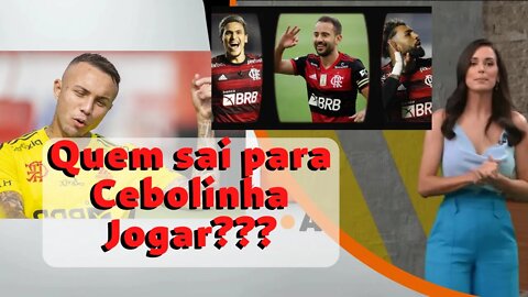 FLAMENGO - Quem sai para Cebolinha Jogar? Analise de qual jogador deve sair pelo os donos da bola