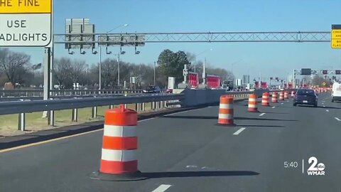 Bay Bridge begins new traffic setup